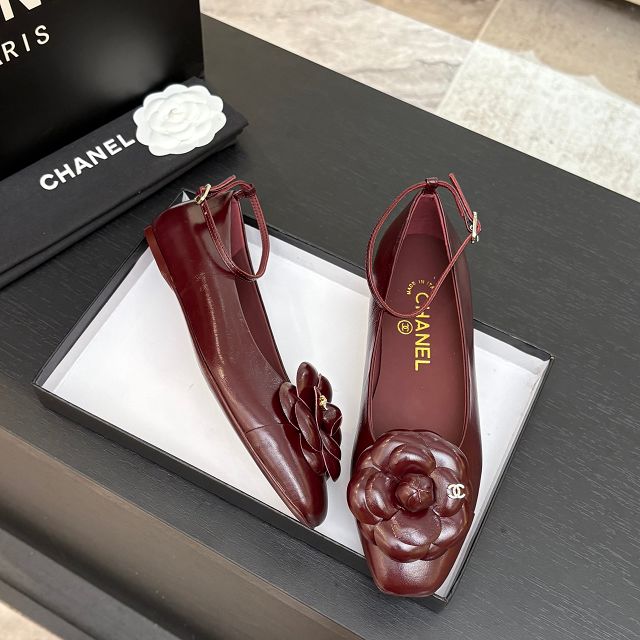 CC original calfskin ballet flats CH00459