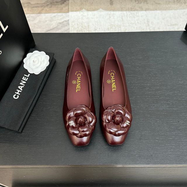 CC original calfskin ballet flats CH00460