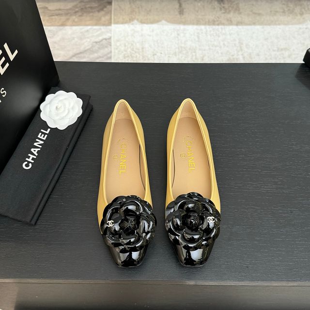 CC original calfskin ballet flats CH00460