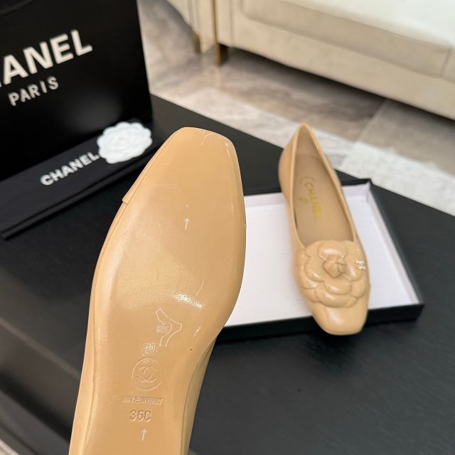 CC original calfskin ballet flats CH00460