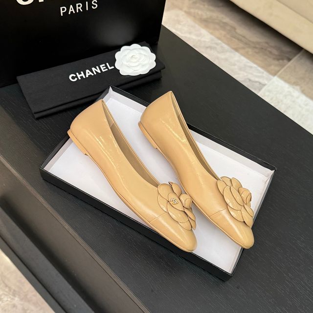 CC original calfskin ballet flats CH00460