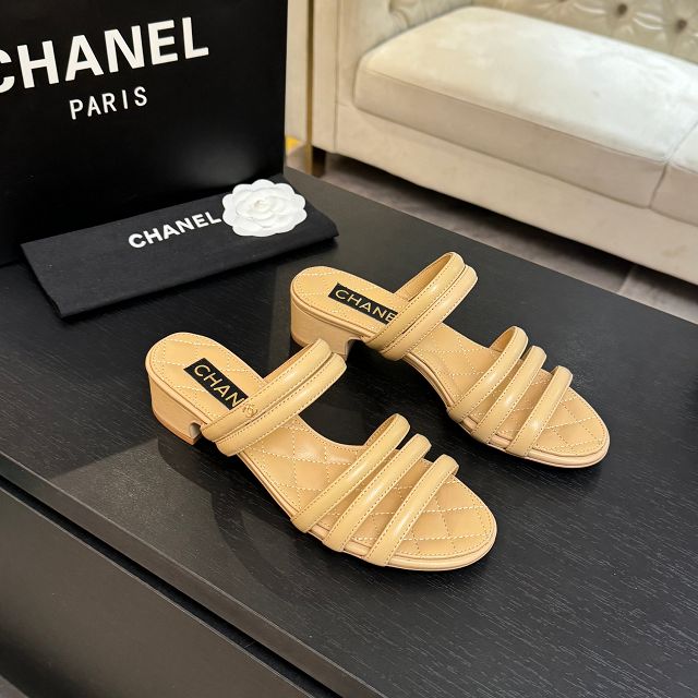CC original lambskin 35mm sandals CH00437
