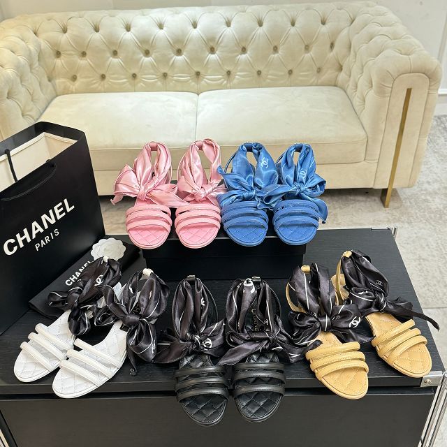 CC original lambskin 40mm sandals CH00447