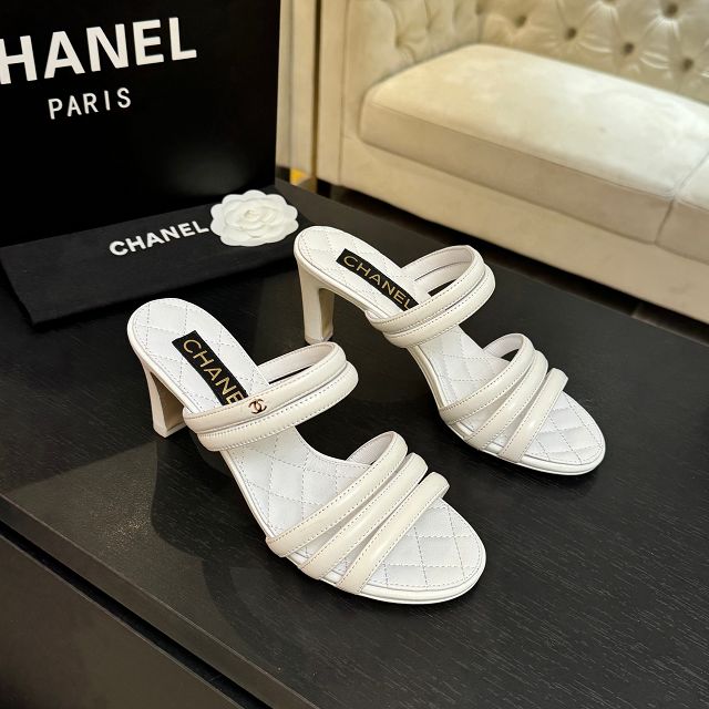 CC original lambskin 65mm sandals CH00436