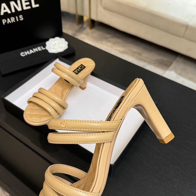 CC original lambskin 65mm sandals CH00436