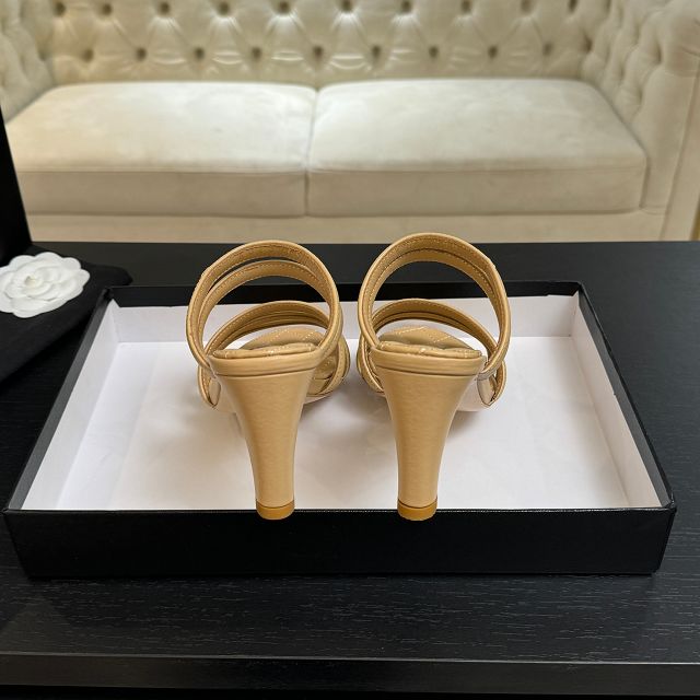 CC original lambskin 65mm sandals CH00436