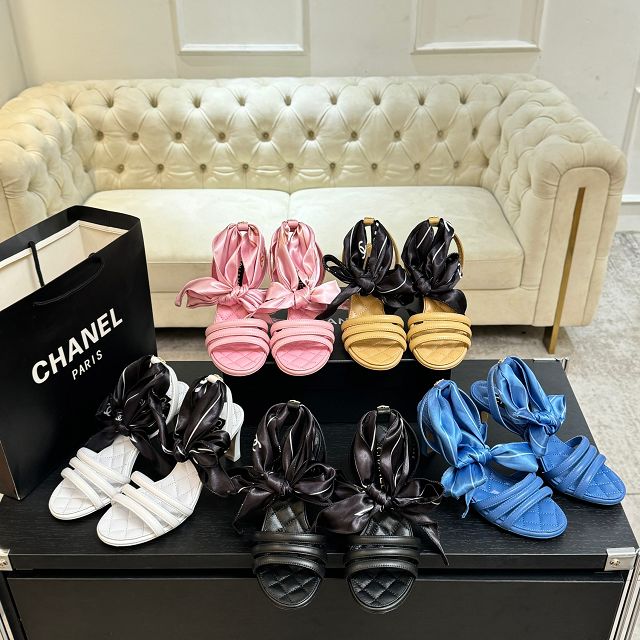 CC original lambskin 65mm sandals CH00446