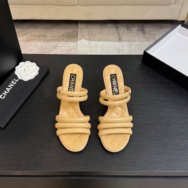 CC original lambskin 90mm sandals CH00435