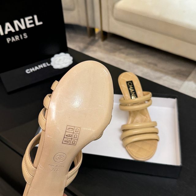 CC original lambskin 90mm sandals CH00435