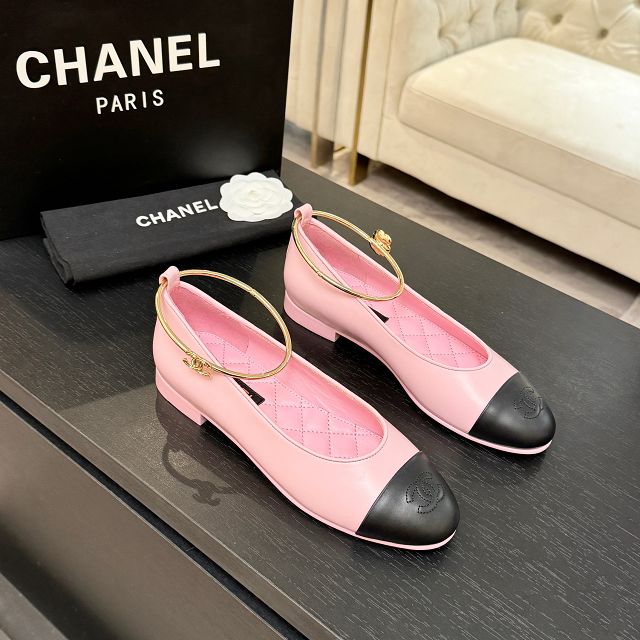 CC original lambskin ballet flats CH00442