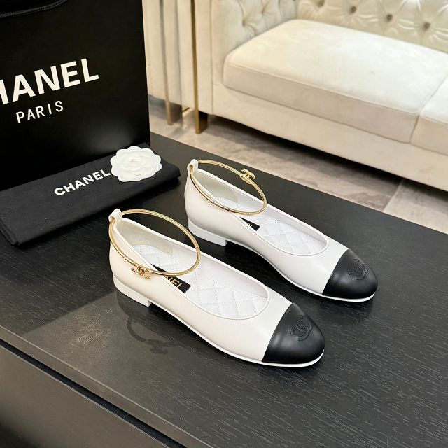CC original lambskin ballet flats CH00442