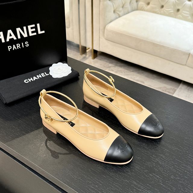 CC original lambskin ballet flats CH00442