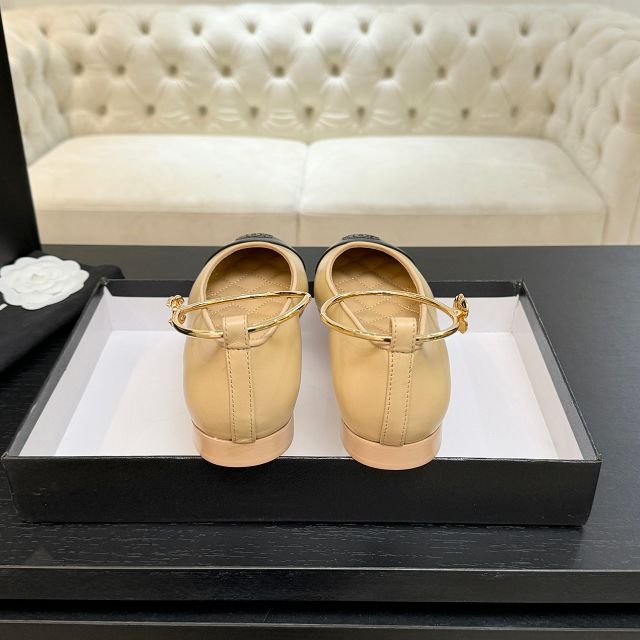 CC original lambskin ballet flats CH00442