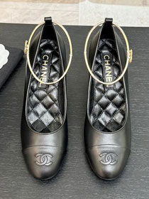 CC original lambskin ballet flats CH00443