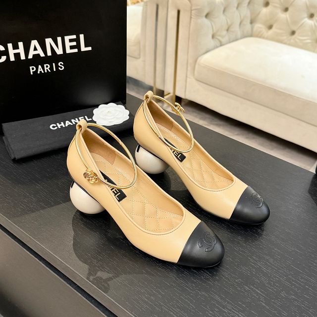 CC original lambskin ballet flats CH00443