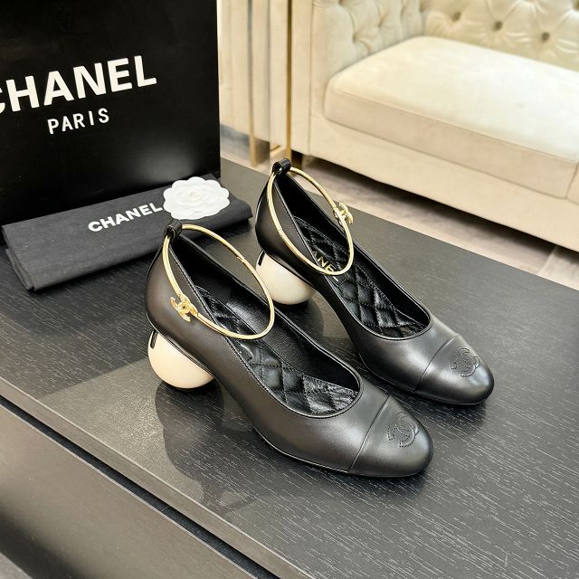 CC original lambskin ballet flats CH00443