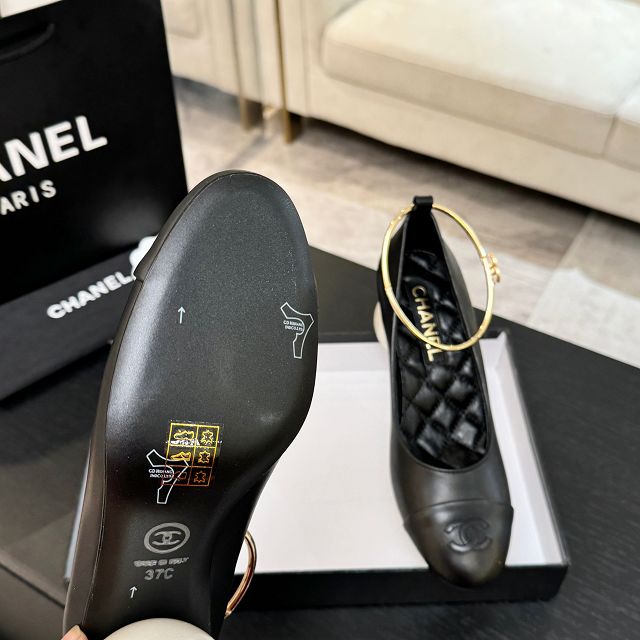 CC original lambskin ballet flats CH00443