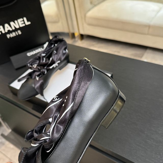 CC original lambskin ballet flats CH00445