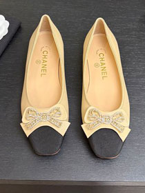 CC original lambskin ballet flats CH00469