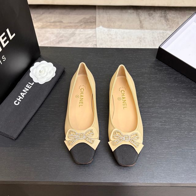 CC original lambskin ballet flats CH00469