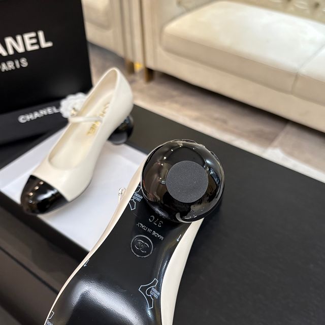 CC original lambskin mary janes CH00449