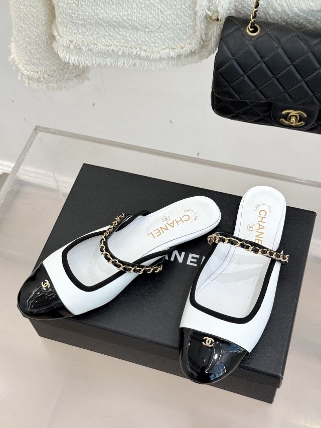 CC original lambskin mules CH00465