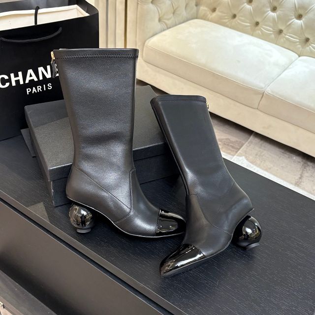 CC original lambskin short boots CH00450