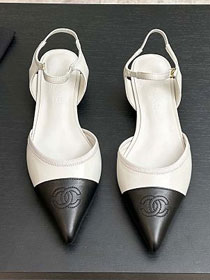 CC original lambskin slingbacks CH00441