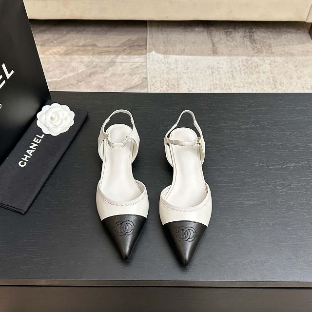 CC original lambskin slingbacks CH00441