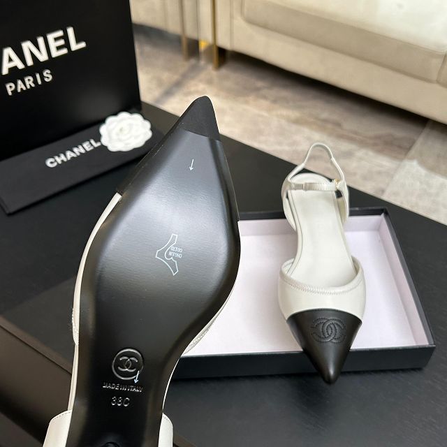 CC original lambskin slingbacks CH00441