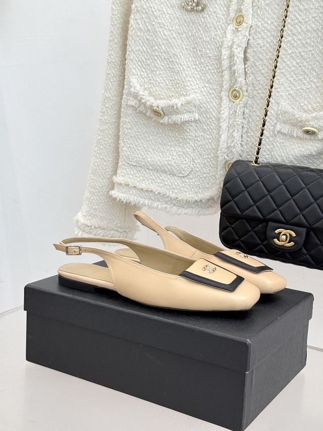 CC original lambskin slingbacks CH00466