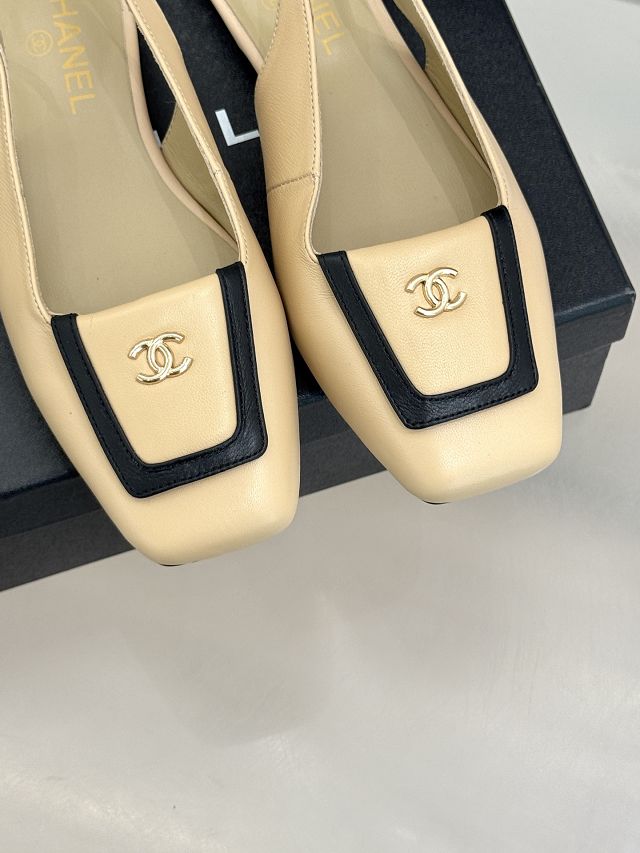 CC original lambskin slingbacks CH00466