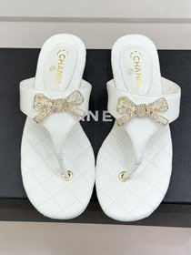 CC original lambskin thongs CH00457