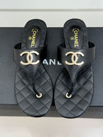 CC original lambskin thongs CH00458