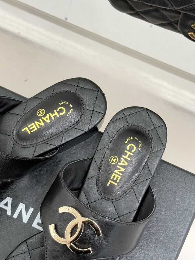 CC original lambskin thongs CH00458