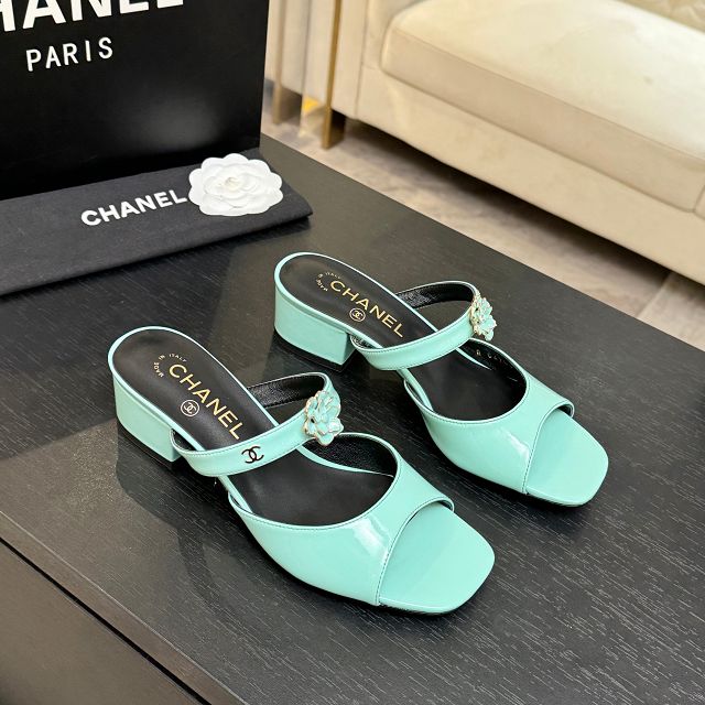 CC original patent calfskin 40mm sandals CH00467