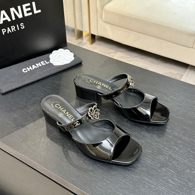 CC original patent calfskin 40mm sandals CH00467