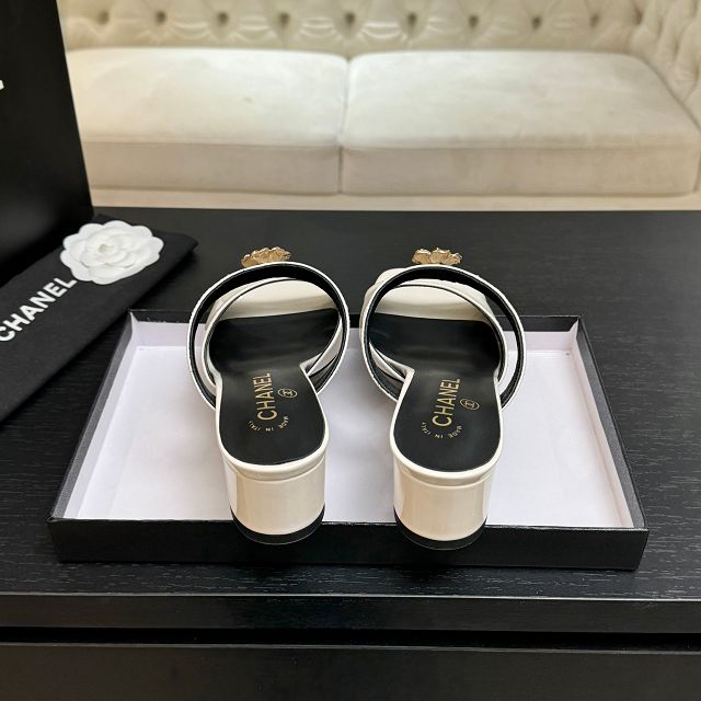 CC original patent calfskin 40mm sandals CH00467