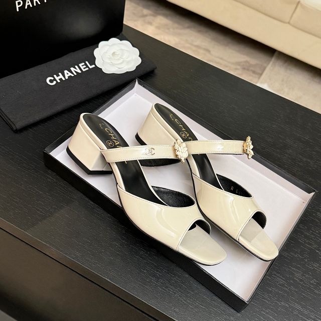 CC original patent calfskin 40mm sandals CH00467