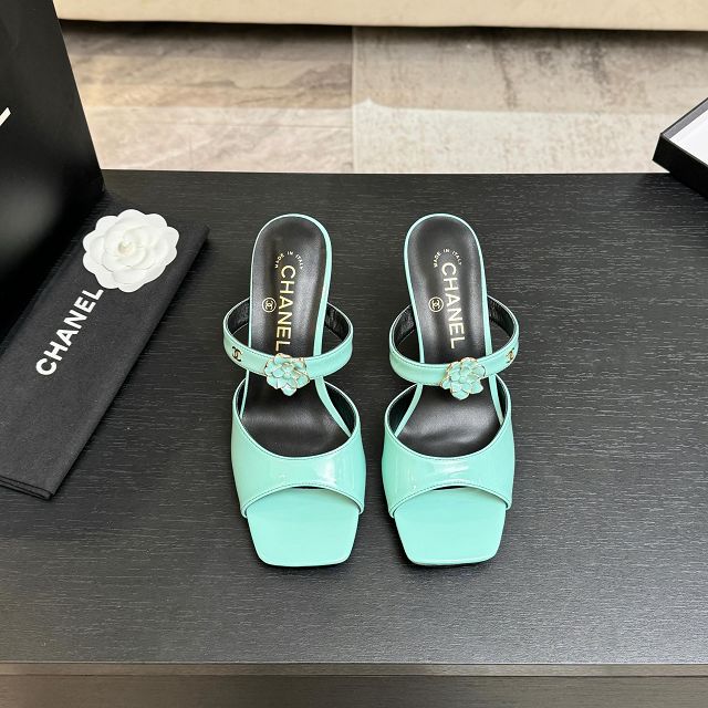 CC original patent calfskin 65mm sandals CH00468