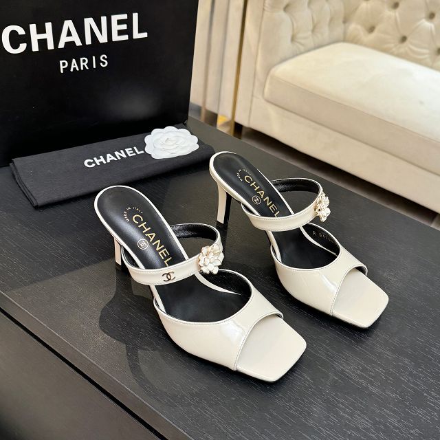 CC original patent calfskin 65mm sandals CH00468
