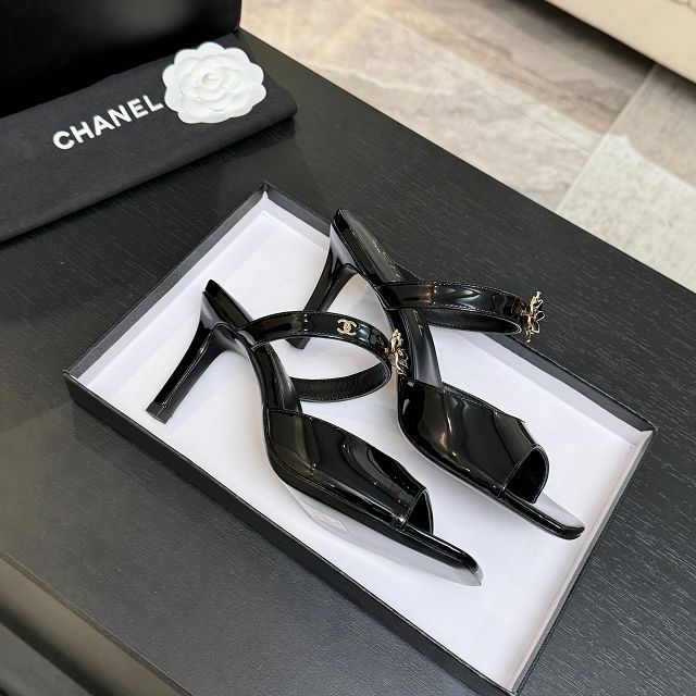 CC original patent calfskin 65mm sandals CH00468