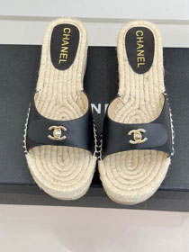 CC original raffia mules CH00455