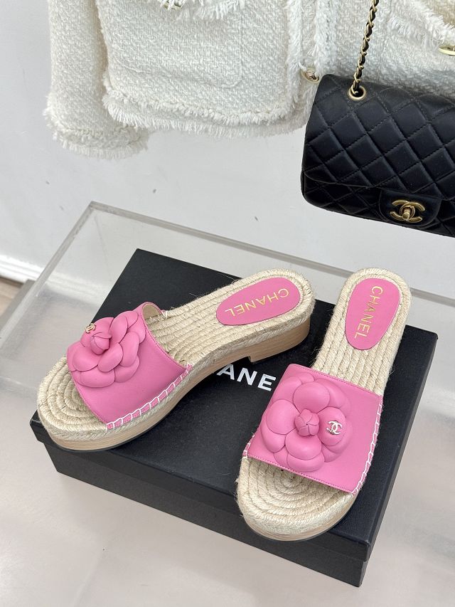 CC original raffia mules CH00456