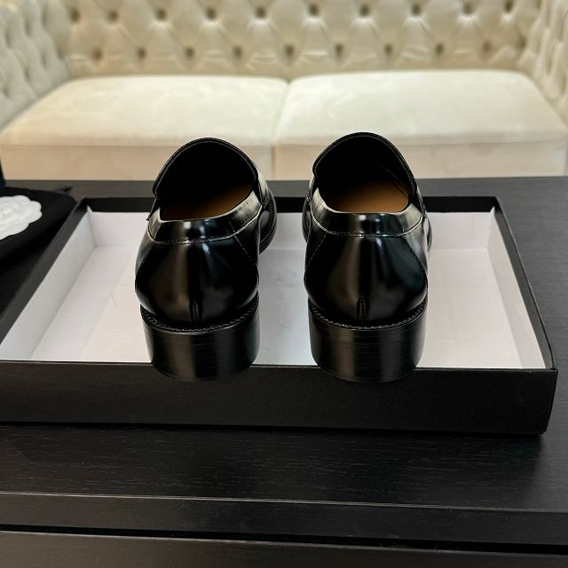 CC original shiny calfskin loafers CH00461