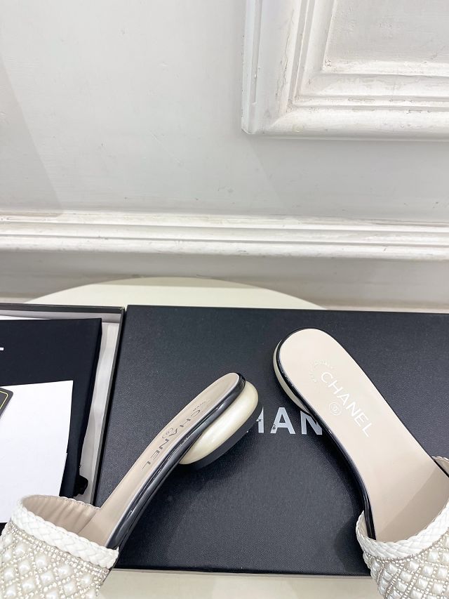 CC original tweed mules CH00433