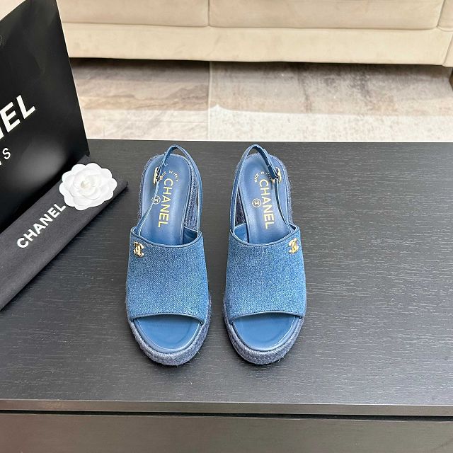 CC original lambskin 110mm sandals CH00474