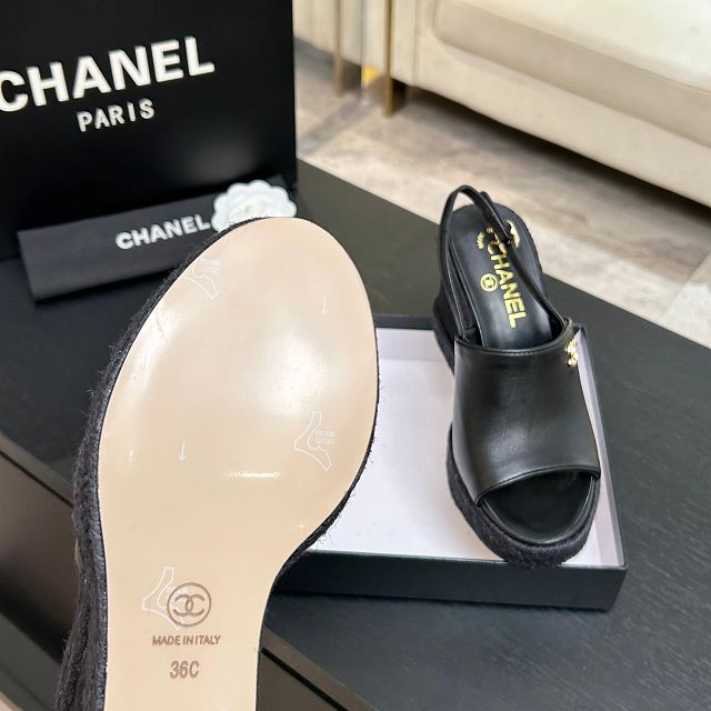 CC original lambskin 110mm sandals CH00474