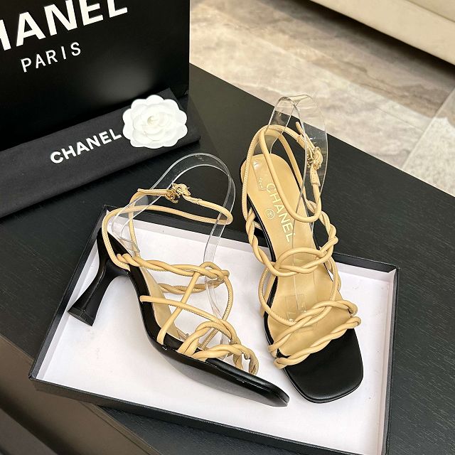 CC original lambskin 70mm sandals CH00489