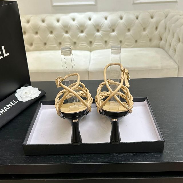 CC original lambskin 70mm sandals CH00489